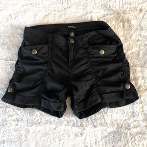 Roz & Ali Ladies Shorts with Ruching Details Size 10